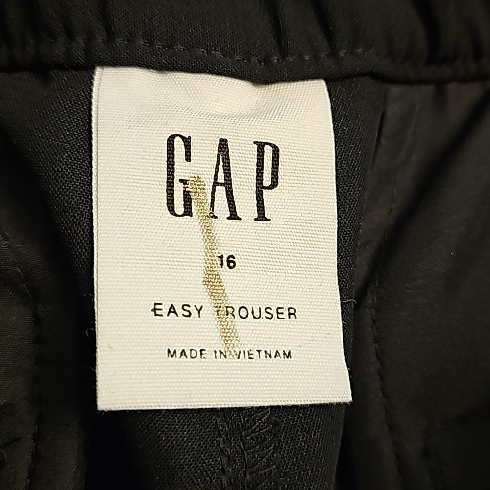 GAP Easy Crepe Trousers, Black, Size 16, New With Tags Attached, Never Been Worn - Picture 5 of 10